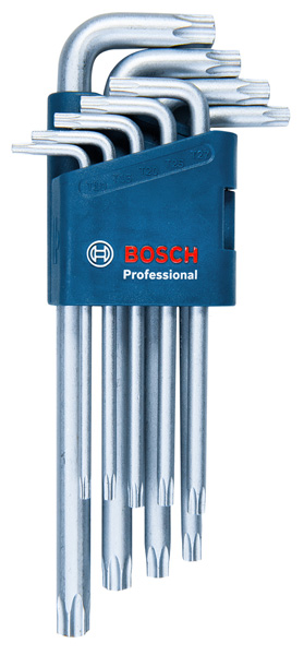 BOSCH Innensechskantschlüssel Torx 9 Stück