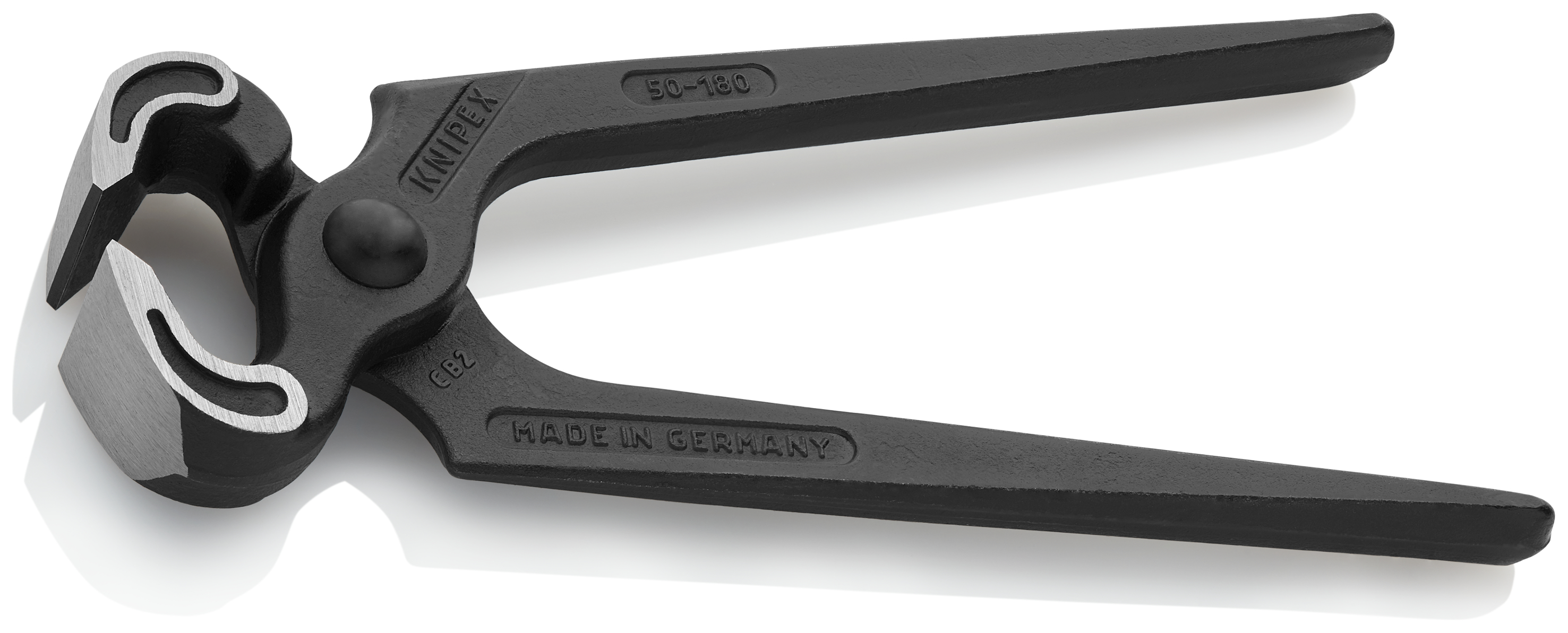 KNIPEX 50 00 180 Kneifzange schwarz atramentiert 180 mm KNIPEX 50 00 180 Kneifzange schwarz atramentiert 180 mm