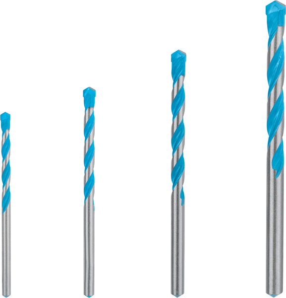 BOSCH EXPERT MultiConstruction CYL-9 Bohrer-Set, 4/5/6/8 mm, 4-tlg.