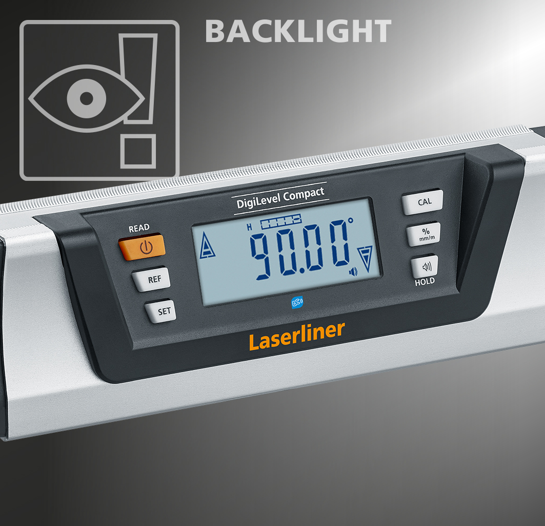 LASERLINER Digitale Elektronik-Wasserwaage DigiLevel Compact LASERLINER Digitale Elektronik-Wasserwaage DigiLevel Compact