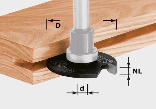 FESTOOL Scheibennutfräser HW D40x5 FESTOOL Scheibennutfräser HW D40x5