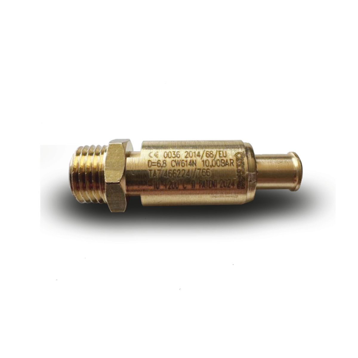 AIRCRAFT Sicherheitsventil Kategorie IV CE 97/23 10 bar 3/8" AG, 3050 NI/min