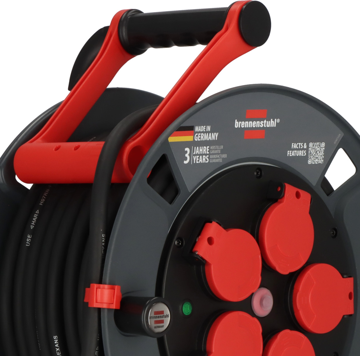 BRENNENSTUHL Professional Kabeltrommel 300 KU 2200 IP44, 25m H07RN-F 3G2,5 BRENNENSTUHL Professional Kabeltrommel 300 KU 2200 IP44, 25m H07RN-F 3G2,5