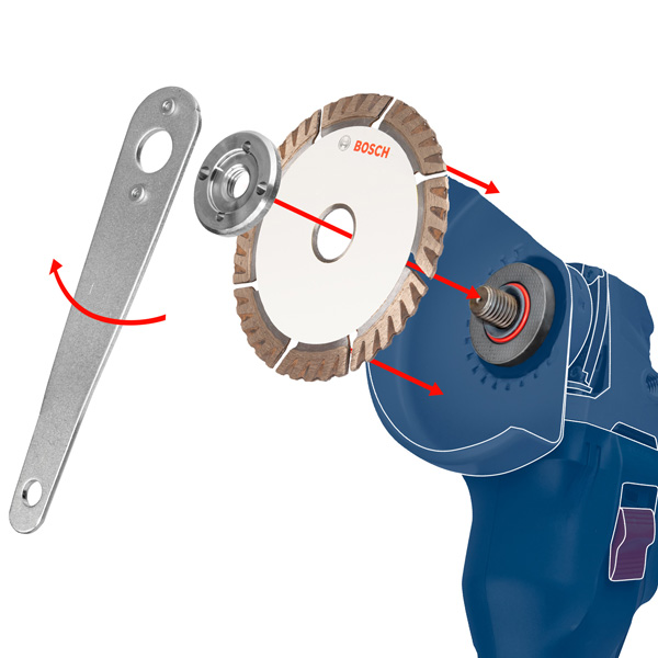 BOSCH EXPERT MultiMaterial Diamanttrennscheiben, 125 x 22,23 x 2,2 x 12 mm BOSCH EXPERT MultiMaterial Diamanttrennscheiben, 125 x 22,23 x 2,2 x 12 mm