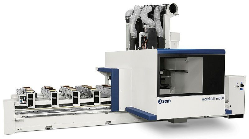 SCM CNC-gesteuertes Bearbeitungszentrum M800 Author Morbidelli SCM CNC-gesteuertes Bearbeitungszentrum M800 Author Morbidelli