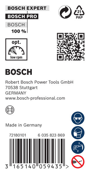 BOSCH Schalungs- und Installationsbohrer