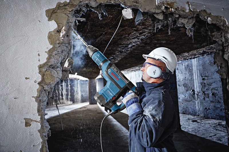 BOSCH Bohrhammer GBH 12-52 DV mit SDS-max BOSCH Bohrhammer GBH 12-52 DV mit SDS-max