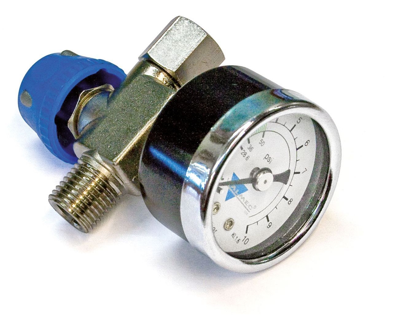 AIRCRAFT Inline Druckregler mit Manometer