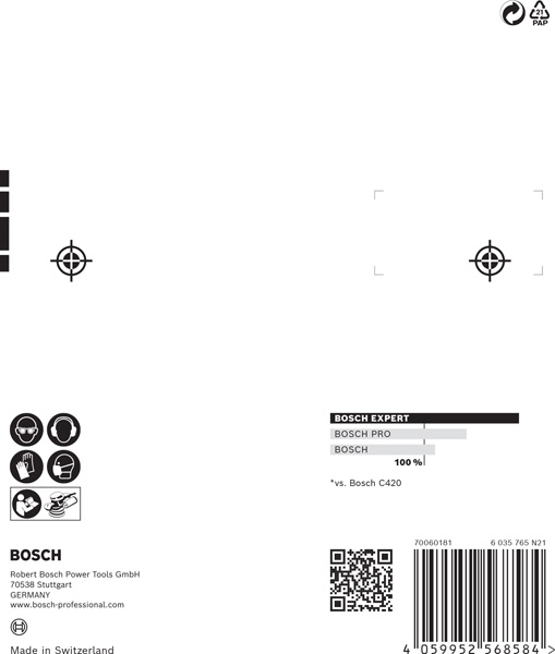 BOSCH EXPERT M480 Starter-Set für Exzenterschleifer, 125 mm, 7-tlg. BOSCH EXPERT M480 Starter-Set für Exzenterschleifer, 125 mm, 7-tlg.