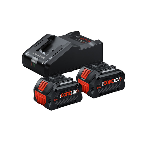 BOSCH Starter-Set 2 x ProCORE18V+ 8.0Ah + GAL 18V-160