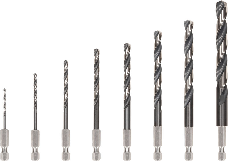 BOSCH PRO Metal HSS-G Impact Spiralbohrer Set, 8-tlg., in Box BOSCH PRO Metal HSS-G Impact Spiralbohrer Set, 8-tlg., in Box