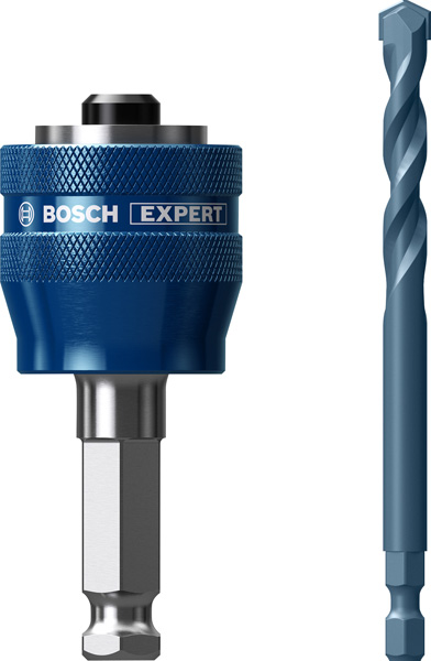BOSCH EXPERT Power Change Plus Aufsteckhalter, 11 mm, TCT Bohrer, 8,5 x 105 mm, 2-tlg. BOSCH EXPERT Power Change Plus Aufsteckhalter, 11 mm, TCT Bohrer, 8,5 x 105 mm, 2-tlg.