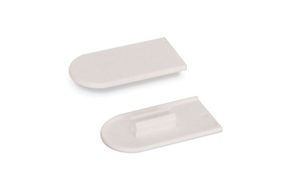 LAMELLO Cabineo Abdeckkappe, 100 Stück, RAL 9010 reinweiss