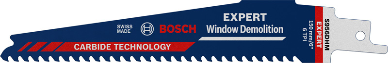 BOSCH EXPERT ‘Window Demolition’ S 956 DHM Säbelsägeblatt, 1 Stück BOSCH EXPERT ‘Window Demolition’ S 956 DHM Säbelsägeblatt, 1 Stück