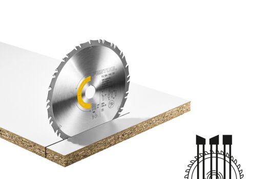 FESTOOL Kreissägeblatt WOOD FINE CUT HW 160x1,6x20 FWWW35