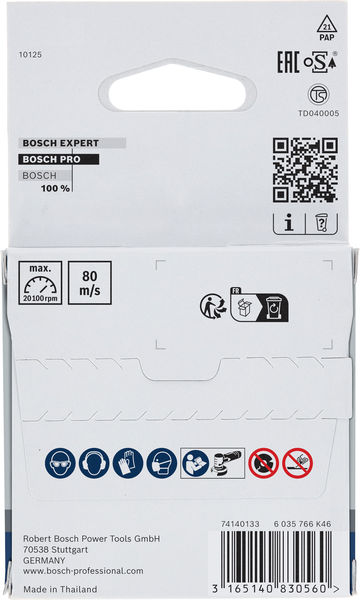 BOSCH Expert for Inox 5-tlg. x 76 x 1 x 10-mm-Trennscheibe BOSCH Expert for Inox 5-tlg. x 76 x 1 x 10-mm-Trennscheibe
