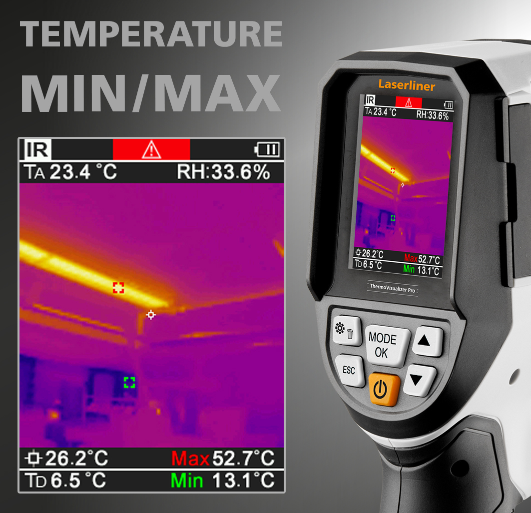 LASERLINER Wärmebildkamera ThermoVisualizer Pro LASERLINER Wärmebildkamera ThermoVisualizer Pro