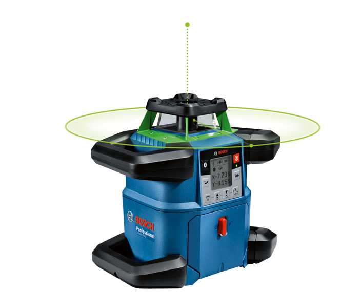 BOSCH Rotationslaser GRL 650 CHVG mit Baustativ BT 300 HD BOSCH Rotationslaser GRL 650 CHVG mit Baustativ BT 300 HD