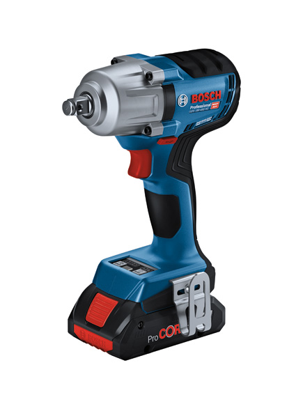 BOSCH Akku-Drehschlagschrauber GDS 18V-450 HC, 2 x ProCore 4.0 Ah + GAL 18V-40 in L-BOXX