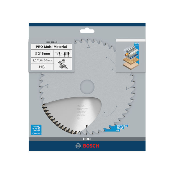 BOSCH Kreissägeblatt Multi Material BOSCH Kreissägeblatt Multi Material