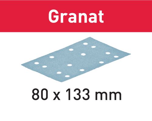 FESTOOL Schleifmittel Granat 80x133 P150 GR/100 FESTOOL Schleifmittel Granat 80x133 P150 GR/100