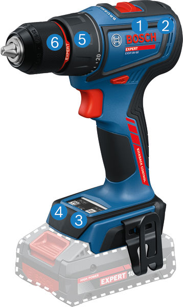 BOSCH EXPERT Akku-Bohrschrauber EXSR18V-90, L-BOXX 136 BOSCH EXPERT Akku-Bohrschrauber EXSR18V-90, L-BOXX 136