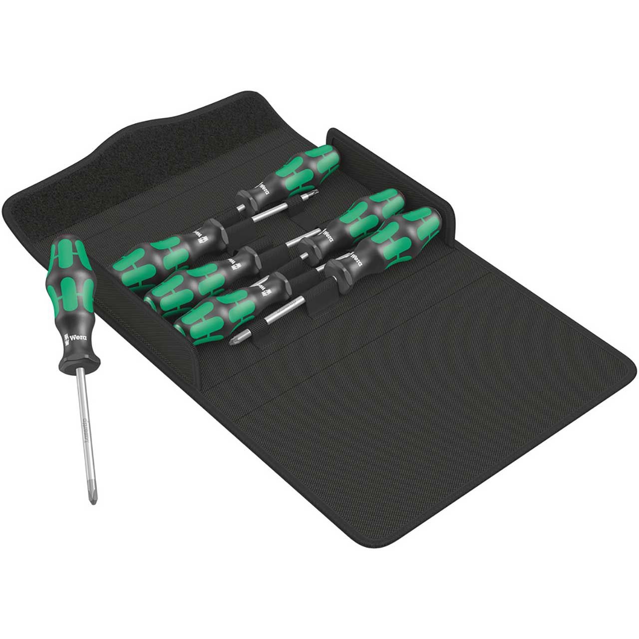 WERA Kraftform 300/7 Set 1 Schraubendrehersatz Kraftform Plus, 7-teilig WERA Kraftform 300/7 Set 1 Schraubendrehersatz Kraftform Plus, 7-teilig