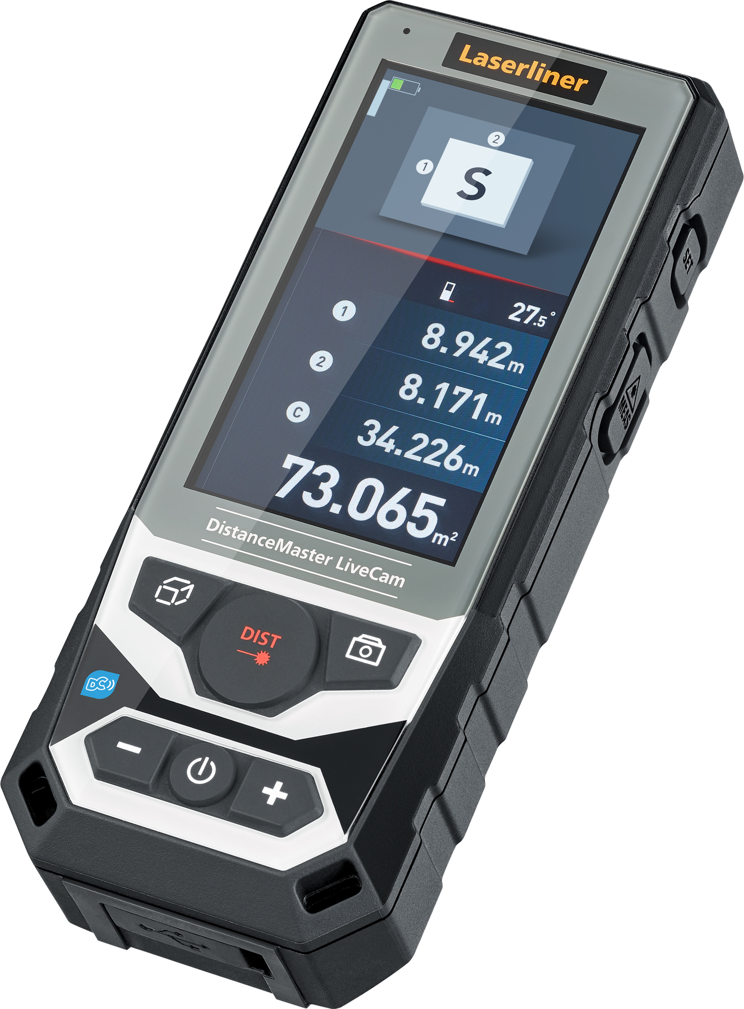 LASERLINER Entfernungsmesser DistanceMaster LiveCam LASERLINER Entfernungsmesser DistanceMaster LiveCam