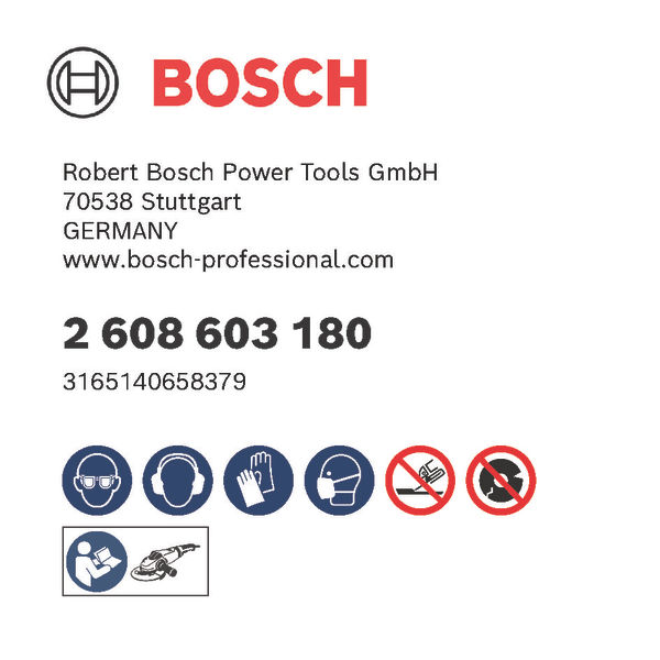 BOSCH Trennscheibe gerade Standard for Stone C 30 S BF, 230 mm, 3,0 mm