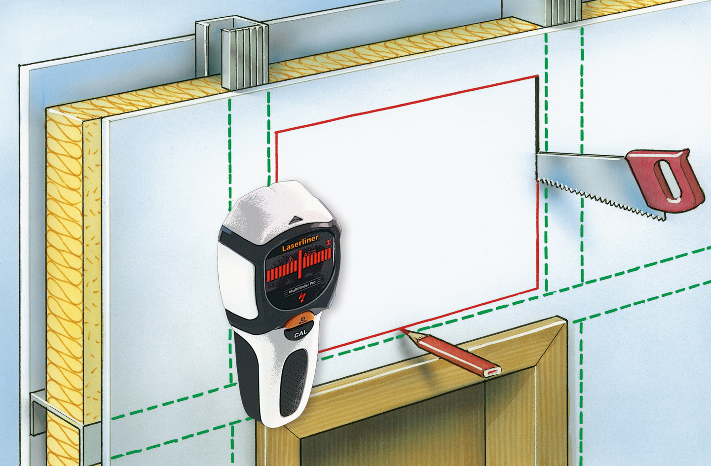 LASERLINER Ortungsgerät MultiFinder Pro LASERLINER Ortungsgerät MultiFinder Pro