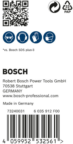 BOSCH EXPERT SDS plus-7X Hammerbohrer, 8 x 100 x 165 mm, 30-tlg.