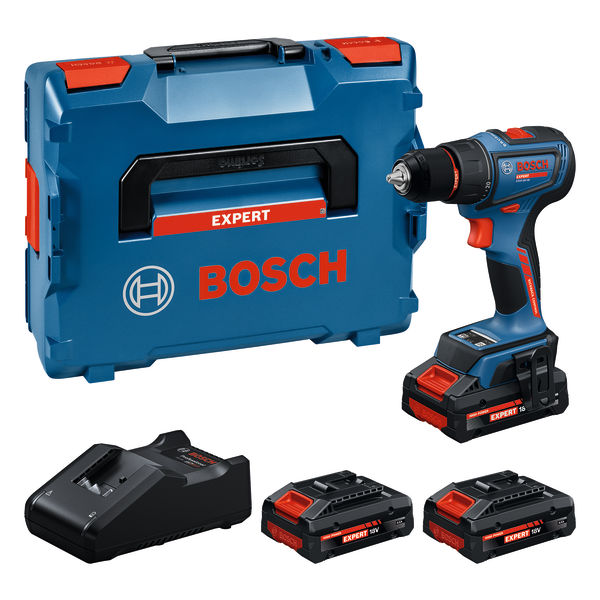 BOSCH EXPERT Akku-Bohrschrauber EXSR18V-90, 3 x EXBA18V-40, L-BOXX 136 BOSCH EXPERT Akku-Bohrschrauber EXSR18V-90, 3 x EXBA18V-40, L-BOXX 136