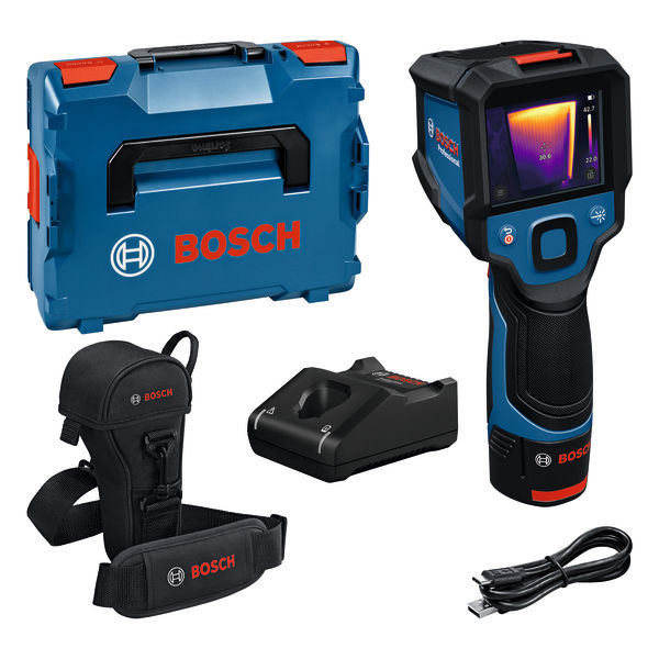 BOSCH Wärmebildkamera GTC 12V-450-13, 1 x Akku GBA 12V 2.0Ah in L-BOXX