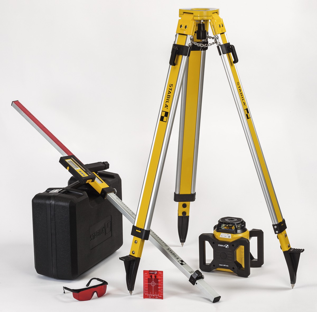 STABILA Rotationslaser LAR 160, 7-teiliges Set STABILA Rotationslaser LAR 160, 7-teiliges Set
