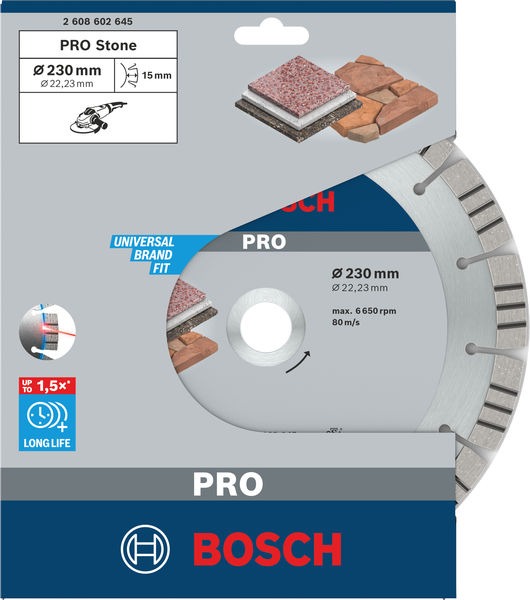 BOSCH Diamanttrennscheibe Best for Stone BOSCH Diamanttrennscheibe Best for Stone