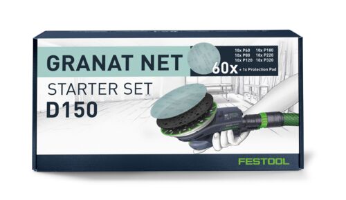 FESTOOL Netzschleifmittel Granat Net D150 GR NET-Set FESTOOL Netzschleifmittel Granat Net D150 GR NET-Set