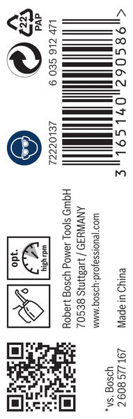 BOSCH Metallbohrer HSS-G, DIN 338