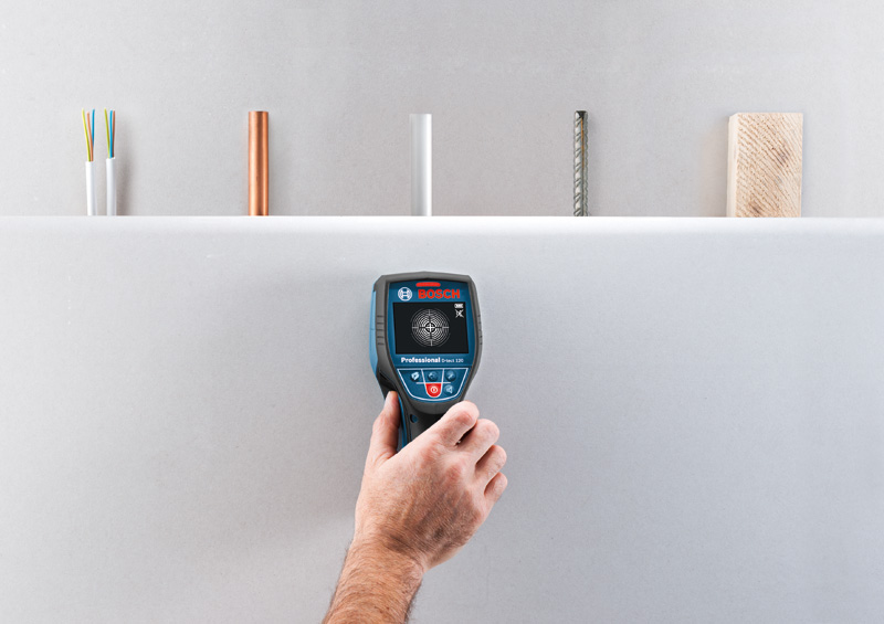 BOSCH Ortungsgerät Wallscanner D-tect 120, mit 1 x 1.5 Ah Li-Ion Akku, L-BOXX BOSCH Ortungsgerät Wallscanner D-tect 120, mit 1 x 1.5 Ah Li-Ion Akku, L-BOXX