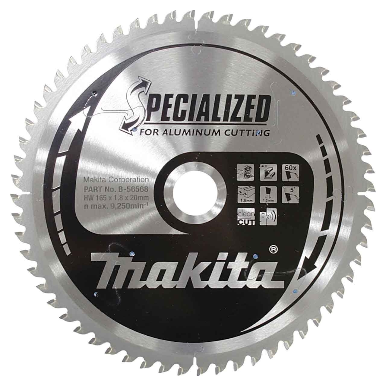 MAKITA Kreissägeblatt Specialized 160x20x2,4mm 60Z