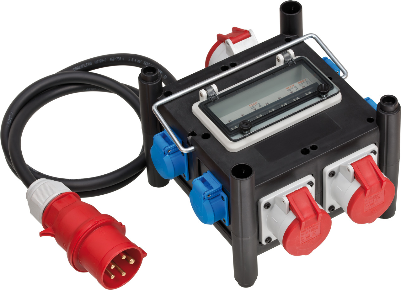 BRENNENSTUHL Kompakter Stromverteiler BSV 3/32 2 IP44 2m H07RN-F 5G4,0 - 2xCEE16A, 1xCEE 32A, 4x230V BRENNENSTUHL Kompakter Stromverteiler BSV 3/32 2 IP44 2m H07RN-F 5G4,0 - 2xCEE16A, 1xCEE 32A, 4x230V