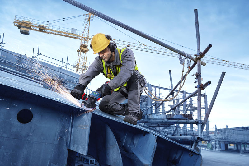 BOSCH EXPERT Akku-Winkelschleifer EXWS18V-15S, 2 x EXBA18V-80 BOSCH EXPERT Akku-Winkelschleifer EXWS18V-15S, 2 x EXBA18V-80
