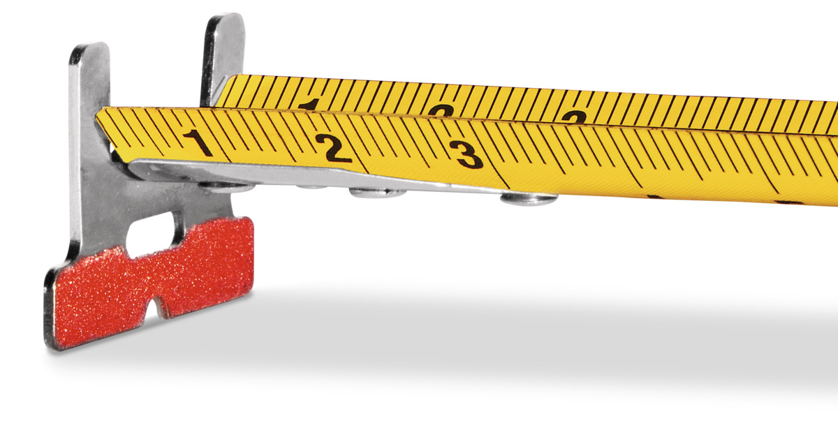 STABILA Taschenbandmaß BM 300, 10 m, metrische Skala