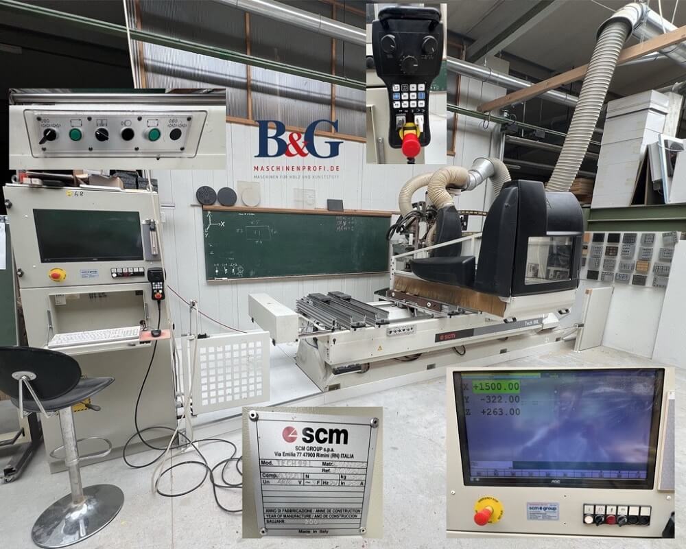 SCM CNC Bearbeitungszentrum Tech99L