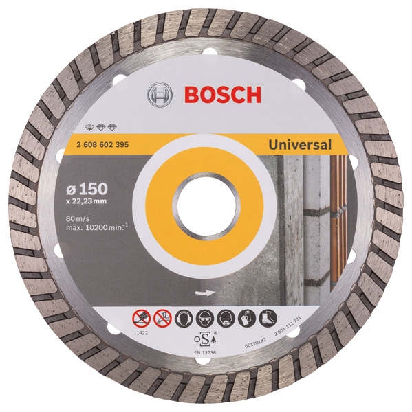 BOSCH Diamanttrennscheibe Standard for Universal Turbo BOSCH Diamanttrennscheibe Standard for Universal Turbo