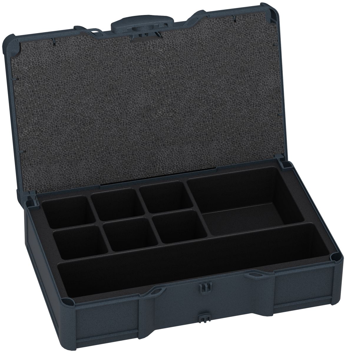 TANOS Universal-Systainer3 S 76, mit Deckeleinlage S, EPP und Universal-Tiefzieheinlage S anthrazit (RAL 7016 TANOS Universal-Systainer3 S 76, mit Deckeleinlage S, EPP und Universal-Tiefzieheinlage S anthrazit (RAL 7016