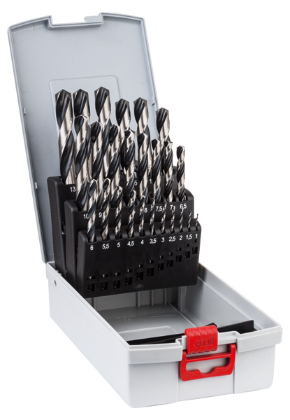 BOSCH HSS-Spiralbohrer-Set PointTeQ, 25-tlg., ProBox, 1-13 mm BOSCH HSS-Spiralbohrer-Set PointTeQ, 25-tlg., ProBox, 1-13 mm