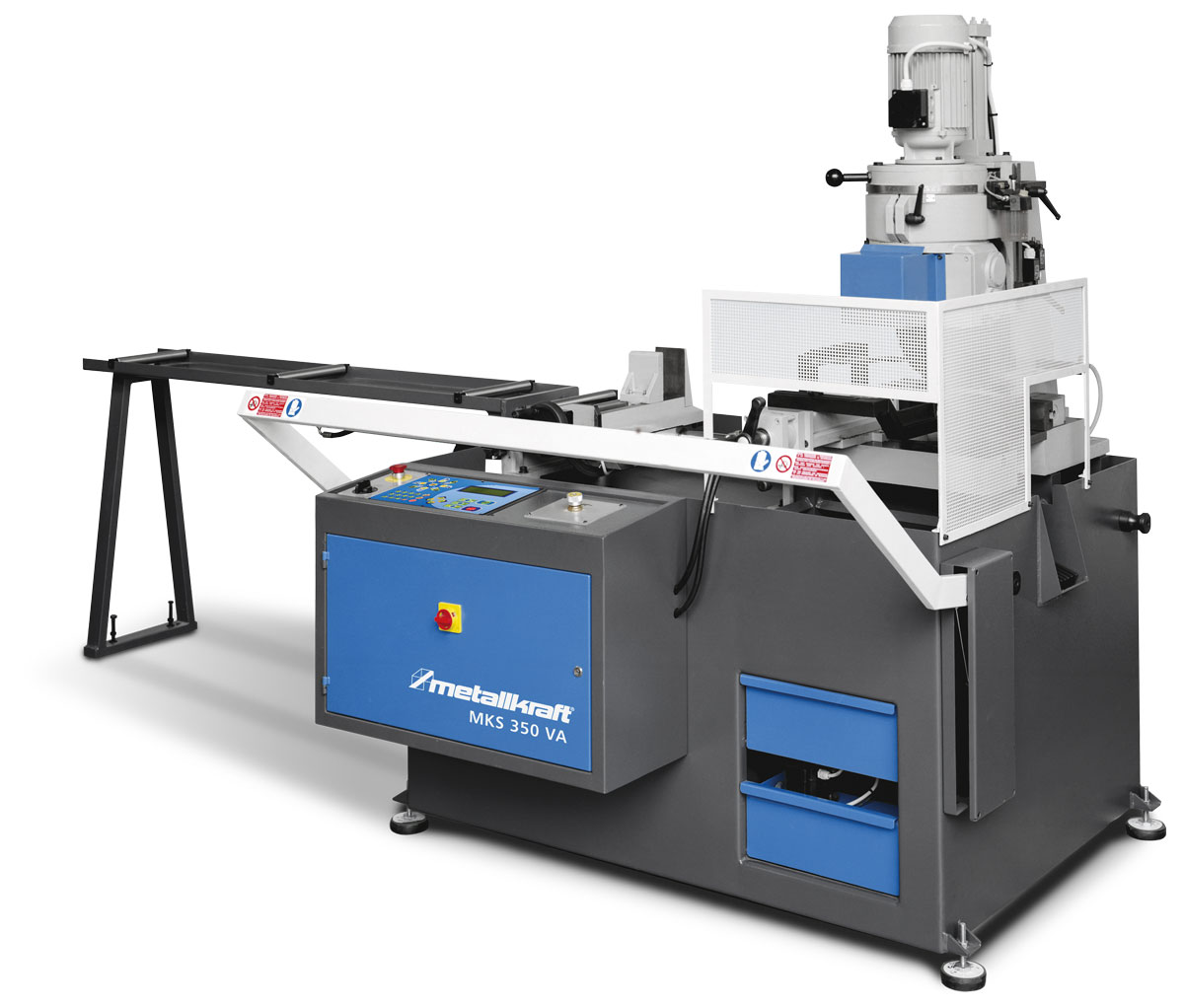 METALLKRAFT Automatische hydraulische Vertikal-Metallkreissäge mit CNC-Steuerung MKS 350 VA