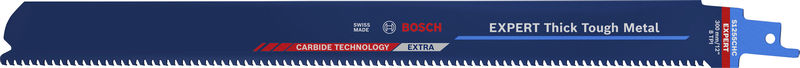 BOSCH EXPERT ‘Thick Tough Metal’ S 1255 CHC Säbelsägeblatt, 1 Stück BOSCH EXPERT ‘Thick Tough Metal’ S 1255 CHC Säbelsägeblatt, 1 Stück
