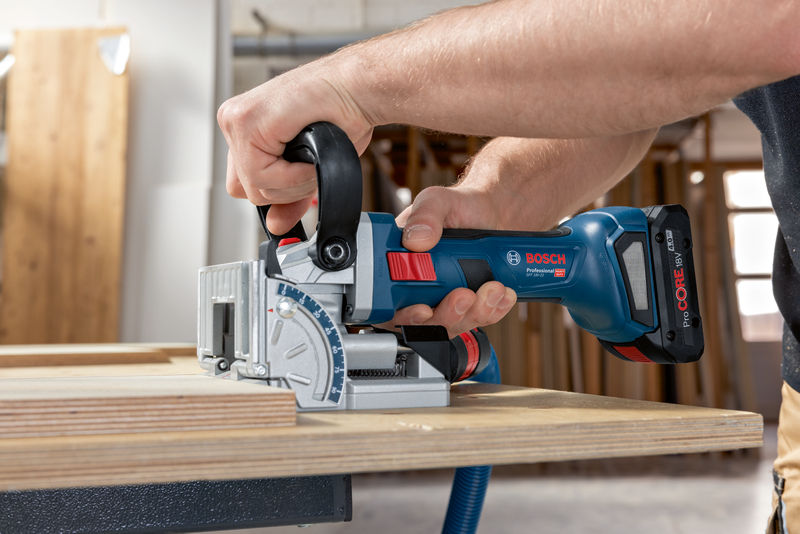 BOSCH Akku-Flachdübelfräse GFF 18V-22 BOSCH Akku-Flachdübelfräse GFF 18V-22