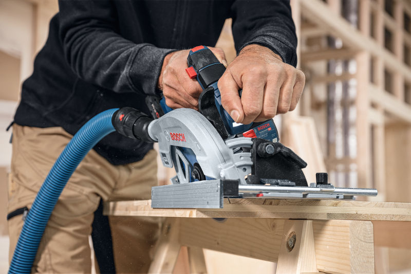 BOSCH Akku-Kreissäge GKS 18V-57-2 GX, Karton + FSN 440 BOSCH Akku-Kreissäge GKS 18V-57-2 GX, Karton + FSN 440